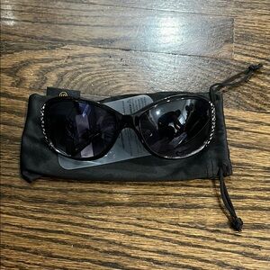 Disney Stylish Black Sunglasses with Rhinestone Accents